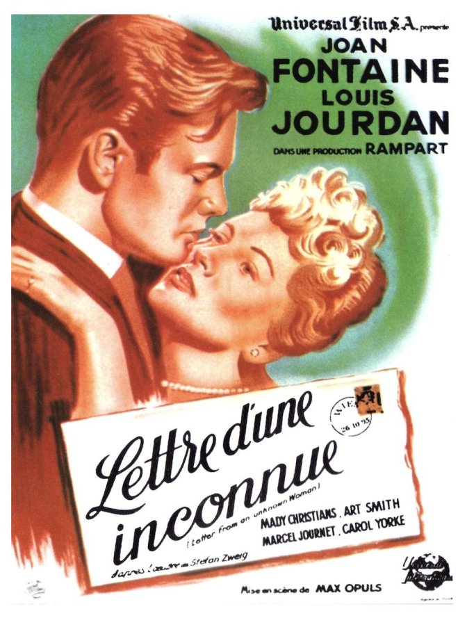 Lettre d'une inconnue Letter from an Unknown Woman