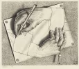 Mains dessinant