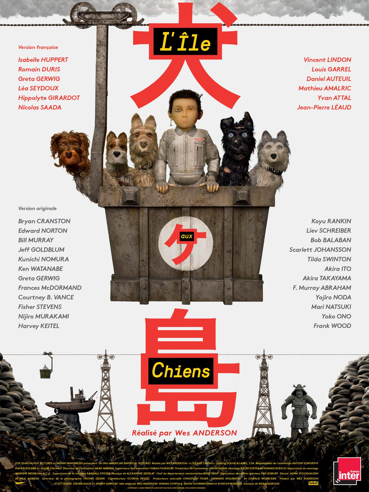 L'île aux chiens Isle of dogs